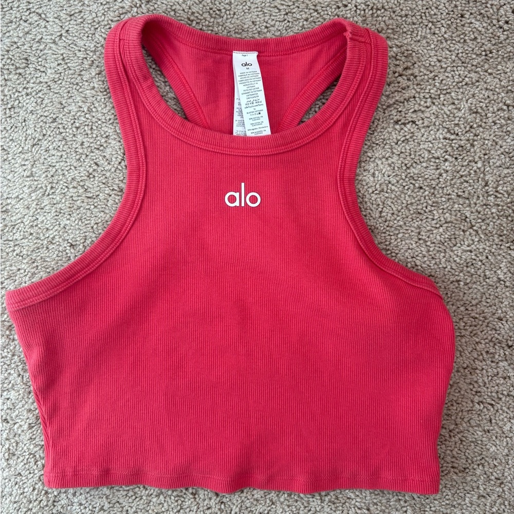 Alo Aspire Tank in Candy Red